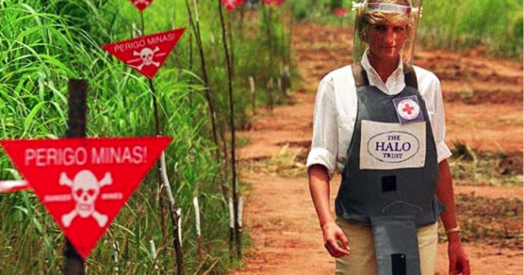 princess diana minefield